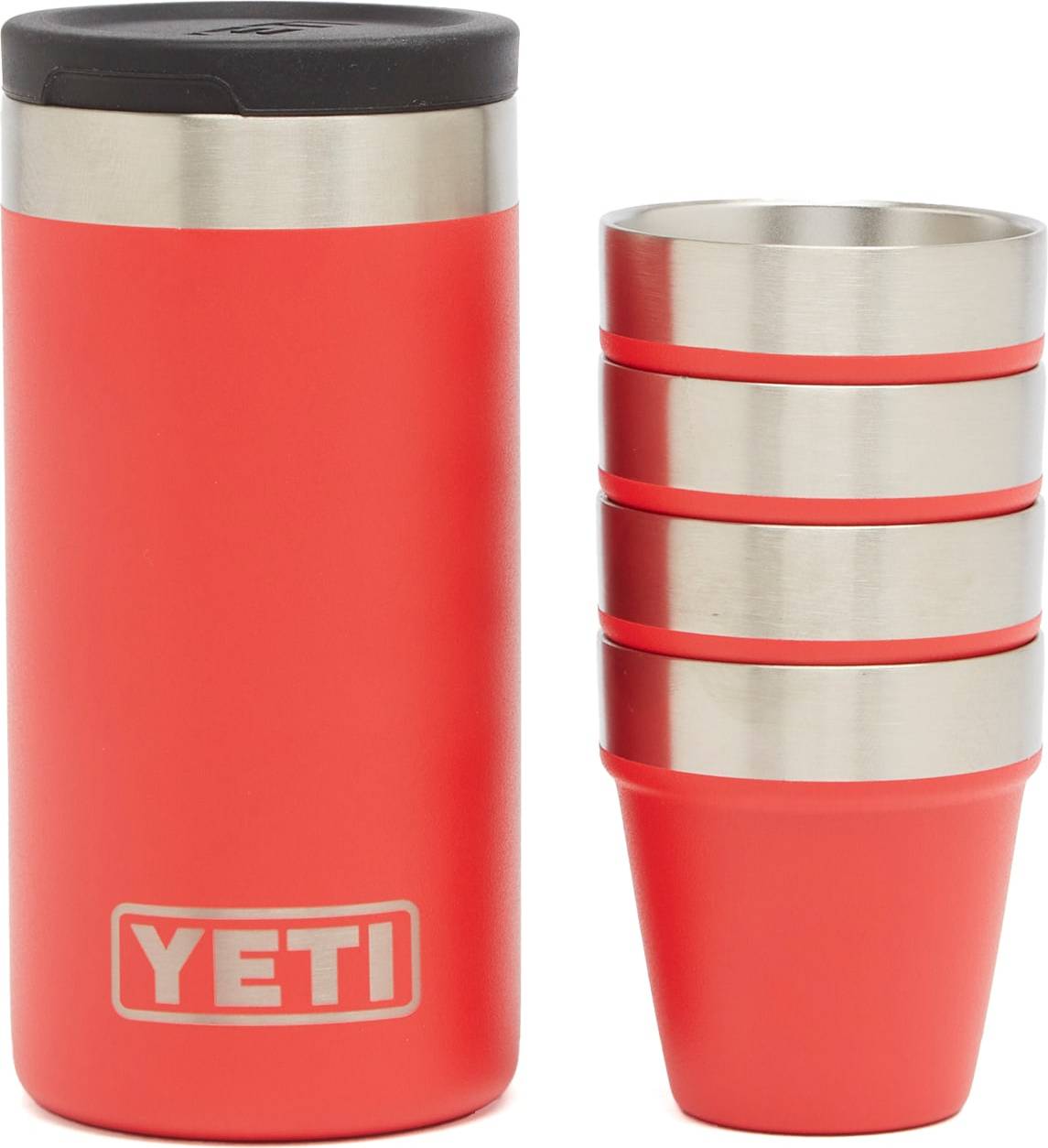 Yeti Rambler Glasses Rescue Red Shot Glass