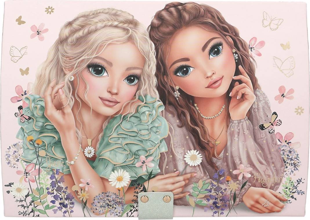 Depesche Topmodel Jewellery Box with Code and Sound - Rosa