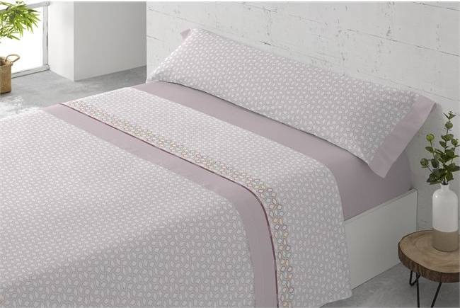 Juego Sábana Rosa