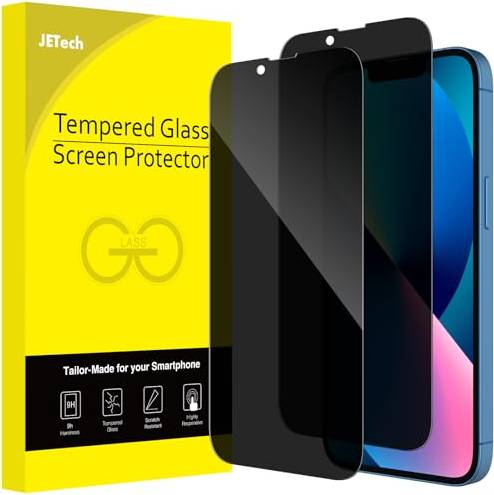 JeTech Privacy Full Coverage Screen Protector 2-Pack