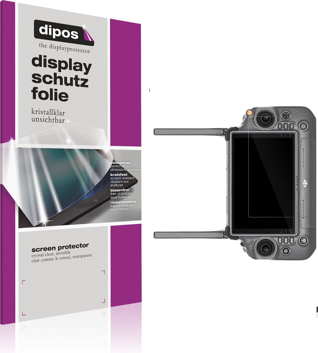 Dji rc 2 Dipos Film De Protection Écran Dji Rc Plus 2