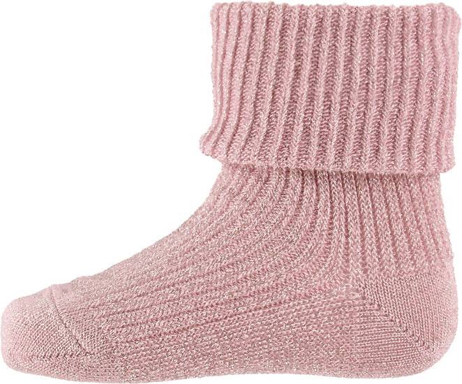 MP Bambu Ida Glitter Strumpor - Silver Rosa