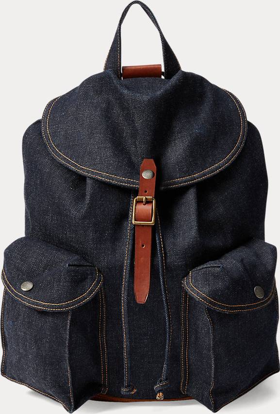 RRL Indigo Denim Rucksack