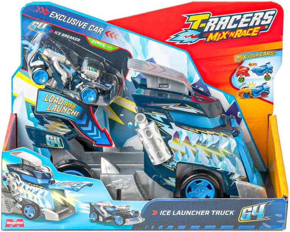 Magic Box T-Racers Mix 'N Race Launcher Ice Truck