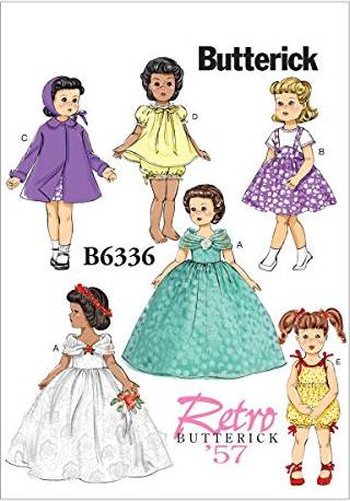 Buttericks OSZ 18 Inch Doll Clothes Multi-Colour One Size