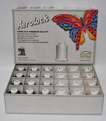 Overlock Madeira Aerolock 24 Spool Overlock Premium Quality Thread Kit