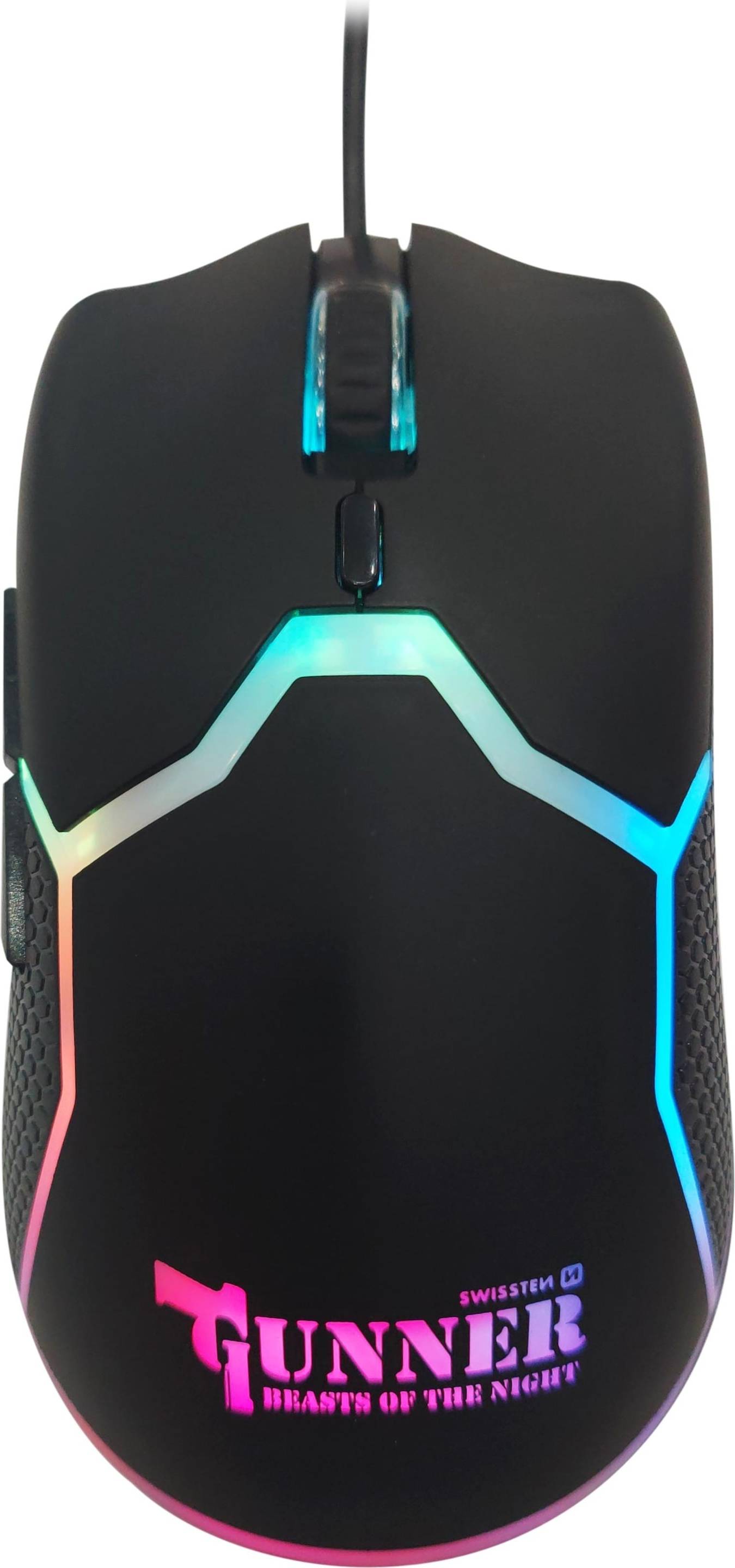 Swissten Gaming Mouse Gunner Cablato