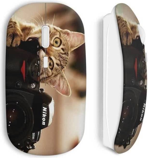 Maniacase Wireless Mouse Cat Camera