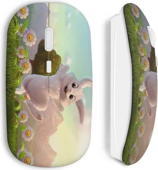 Maniacase Souris Sans Fil Cute Rabbit