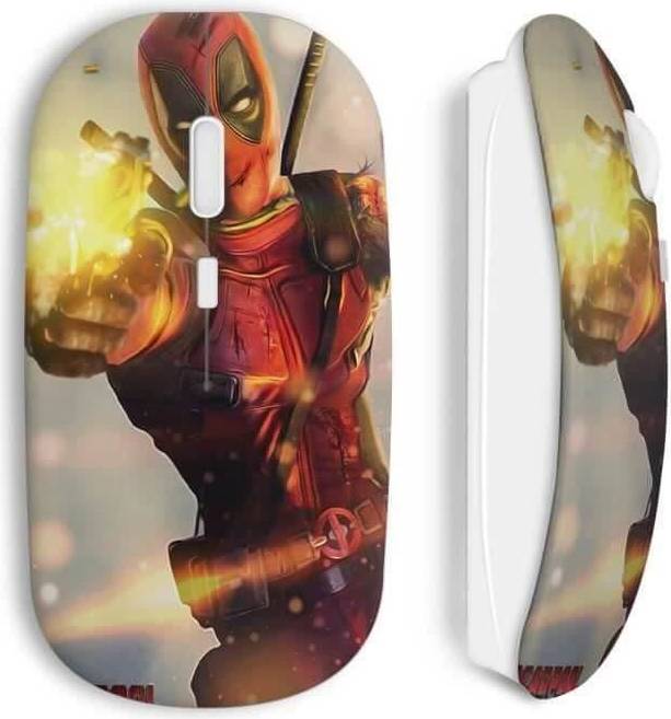 Deadpool Maniacase Ratón Inalámbrico Deadpool Gun