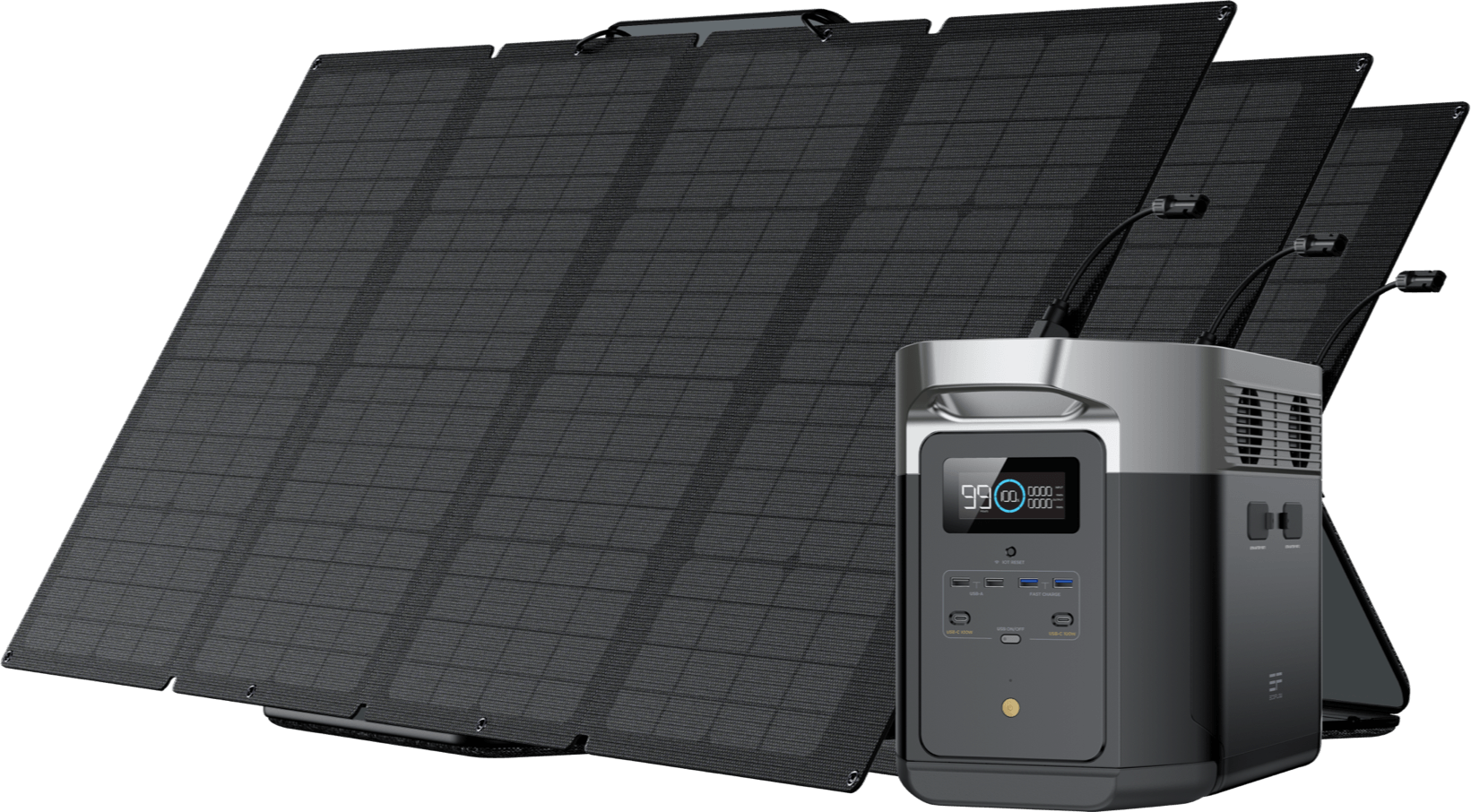 Ecoflow delta Ecoflow Delta Max Solar Generator PV160W