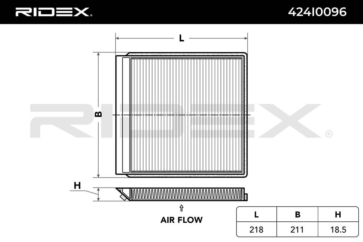 Ridex Pollen Filter Particulate 424I0096