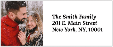 Photo Address Label