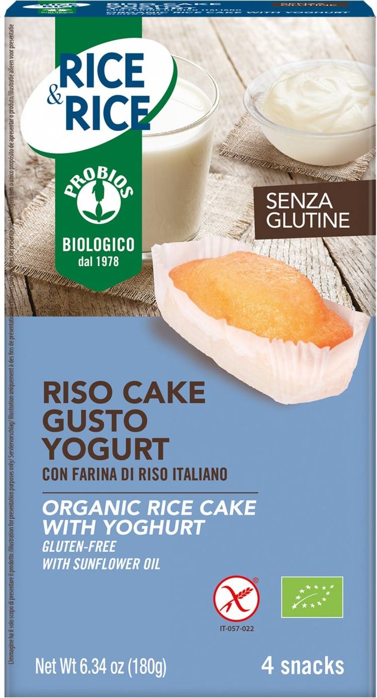 Rice&Rice Riso Cake Yogurt 4 x 45 g