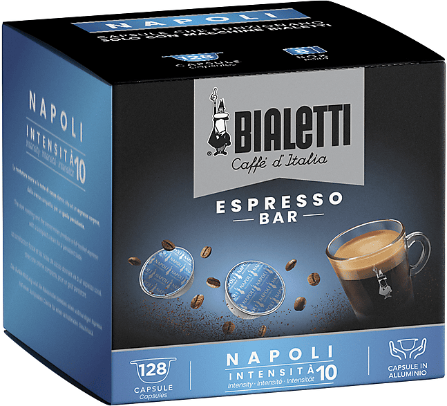 Bialetti Caffè In Capsule Multipack Napoli 128 CPS