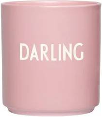 Design Letters Favoritkopp 25 cl Darling - Rosa Mugg 25cl