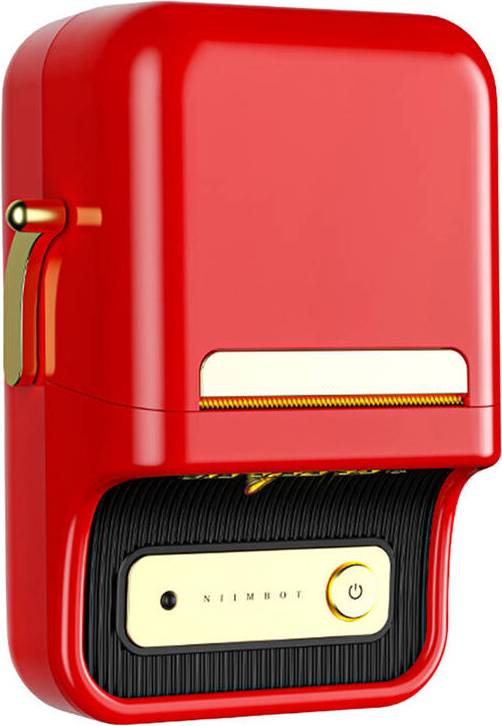 Niimbot B21S Portable Label Printer Red