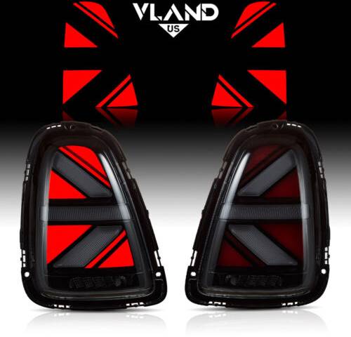 Vland Led Rear Lights for Mini R56 R57 R58 R59 2007-2014 Union Jack Tail Lampsx2
