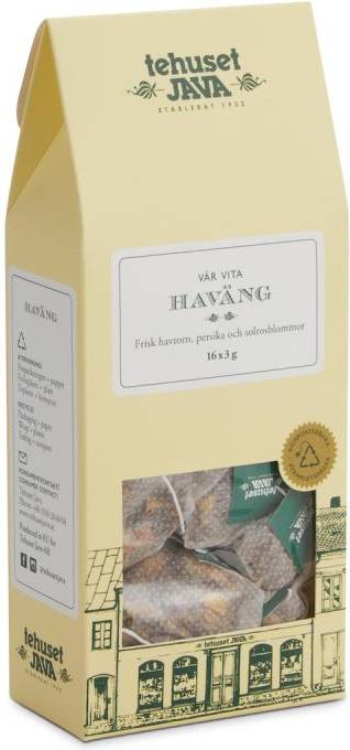 Tehuset Java Haväng 16 Pack Tepåsar
