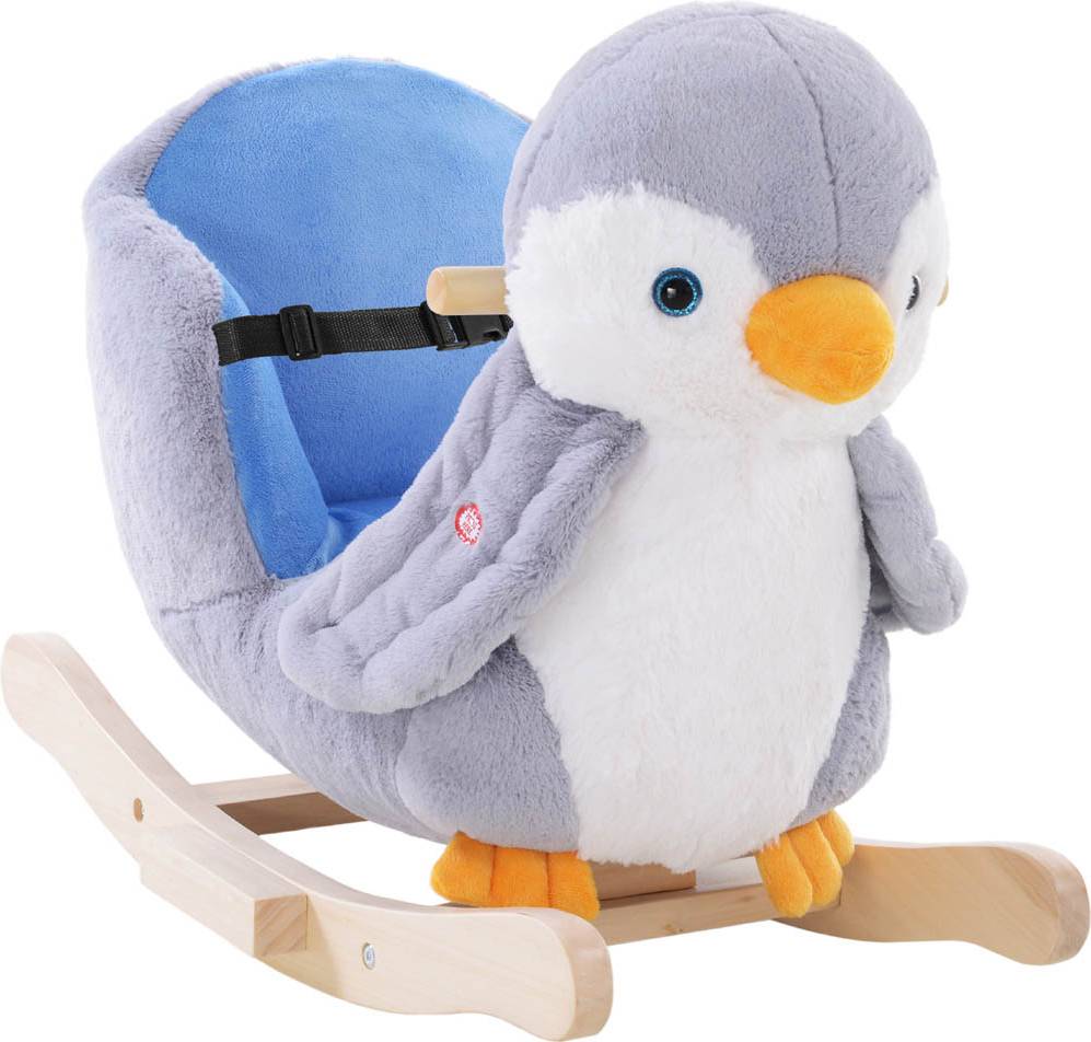 Rocking Penguin Baby Ride On - Multicolour