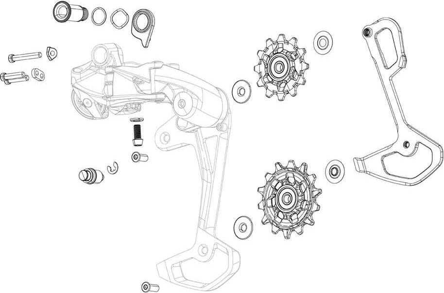 Sram axs force Sram Force AXS D2 B-Bolt Kit