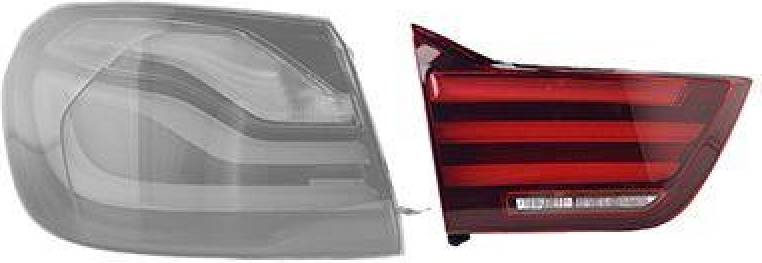 Van Wezel Rear Light Inner Section With Bulb Holder