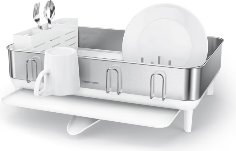 Simplehuman Stainless Steel Frame Rack Dish Drainer