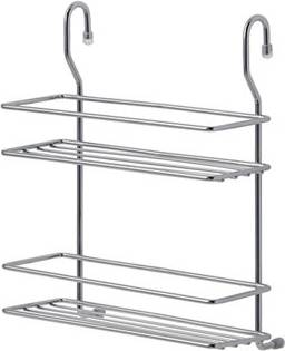 GoodHome Datil Chrome Effect Spice Rack