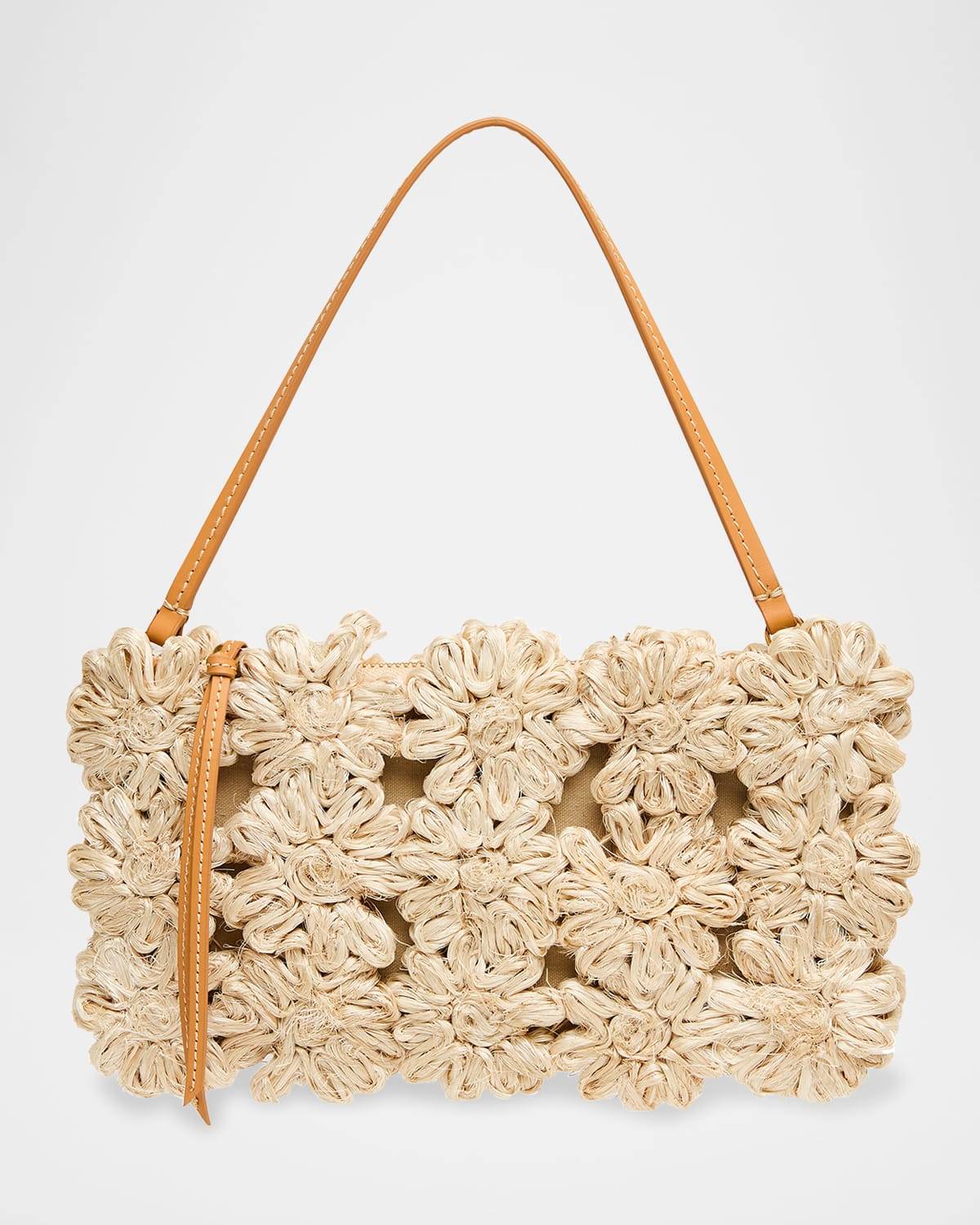 Poolside The Ravello Floral Mini Pouch
