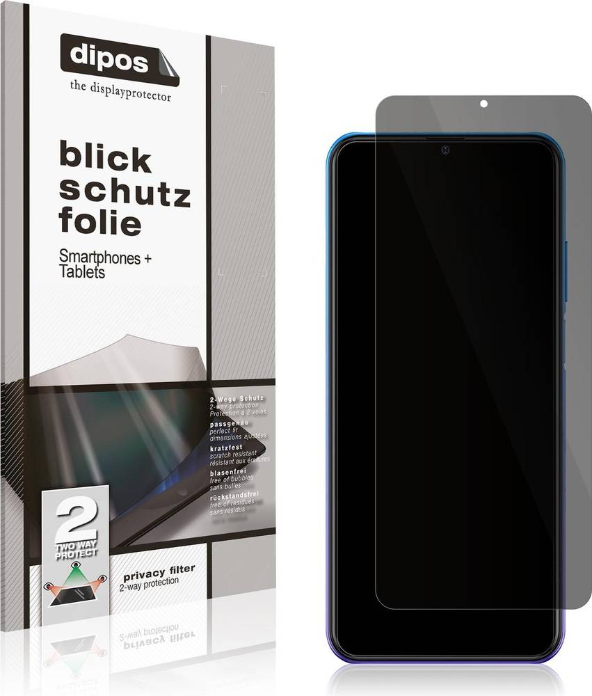 Dipos 2x Screen Protector 2-Way Privacy Filter