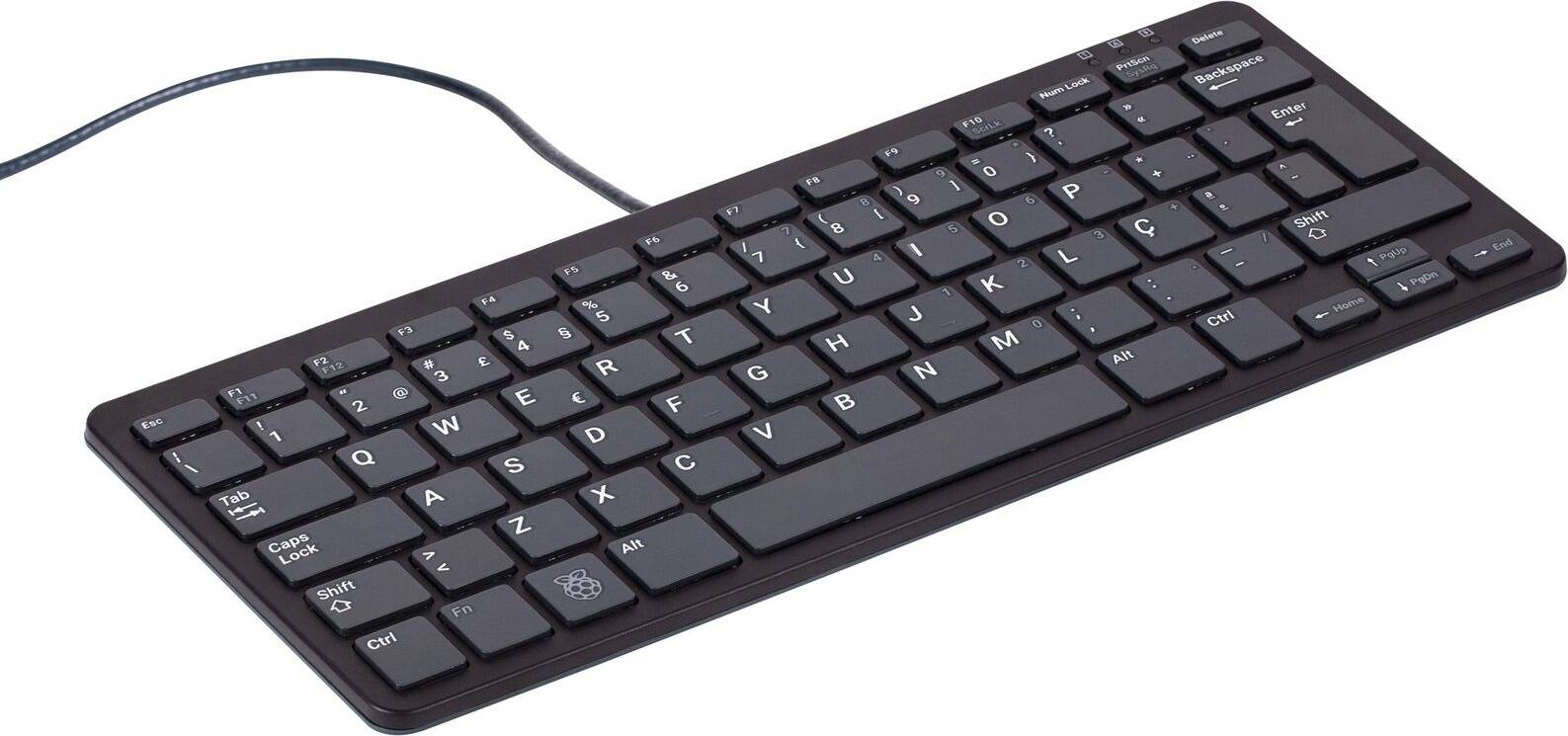 Raspberry Pi Official Raspberry Pi Keyboard Black Grey
