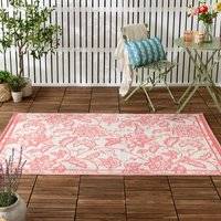 Outdoor rug Furn.Design Multicolour Anemone Woven Jacquard Outdoor Rug Rosa cm