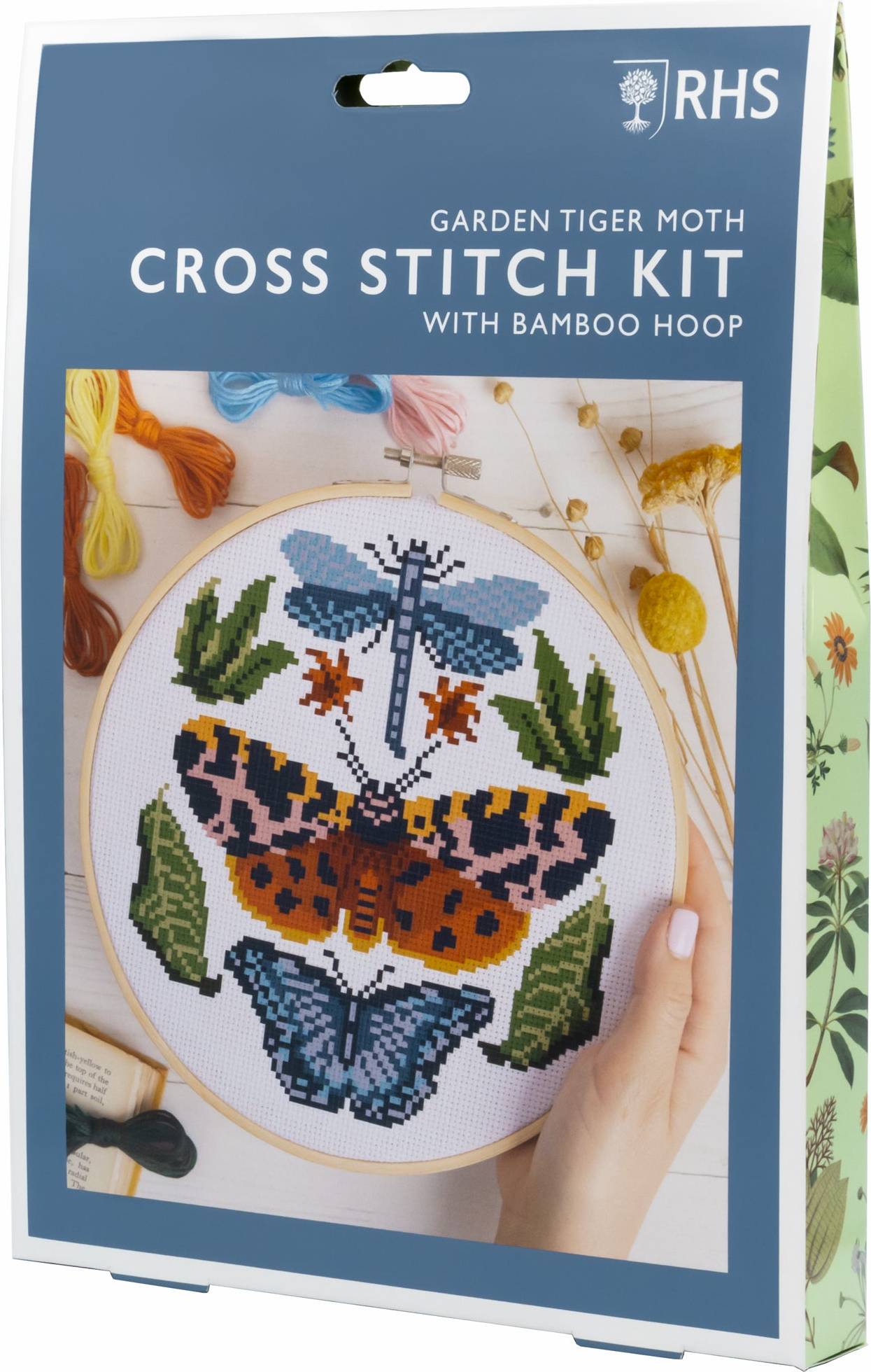 Cross stitch kit RHS RHS Cross Stitch Kit with Bamboo Hoop