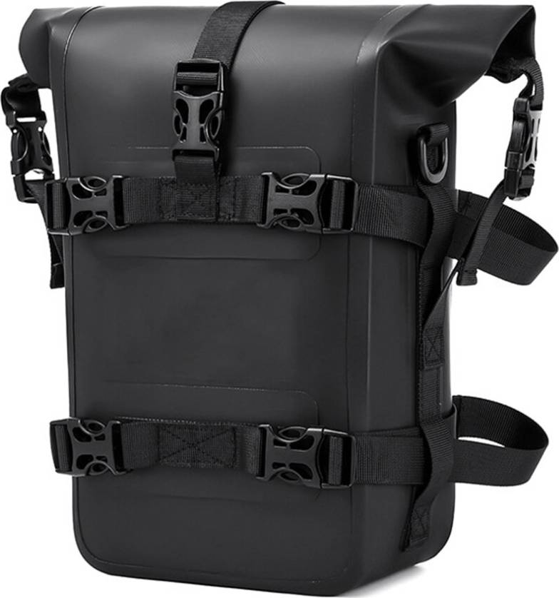 Spactz Motorbike Rear Rack Trunk Storage Bag - Motorcycle