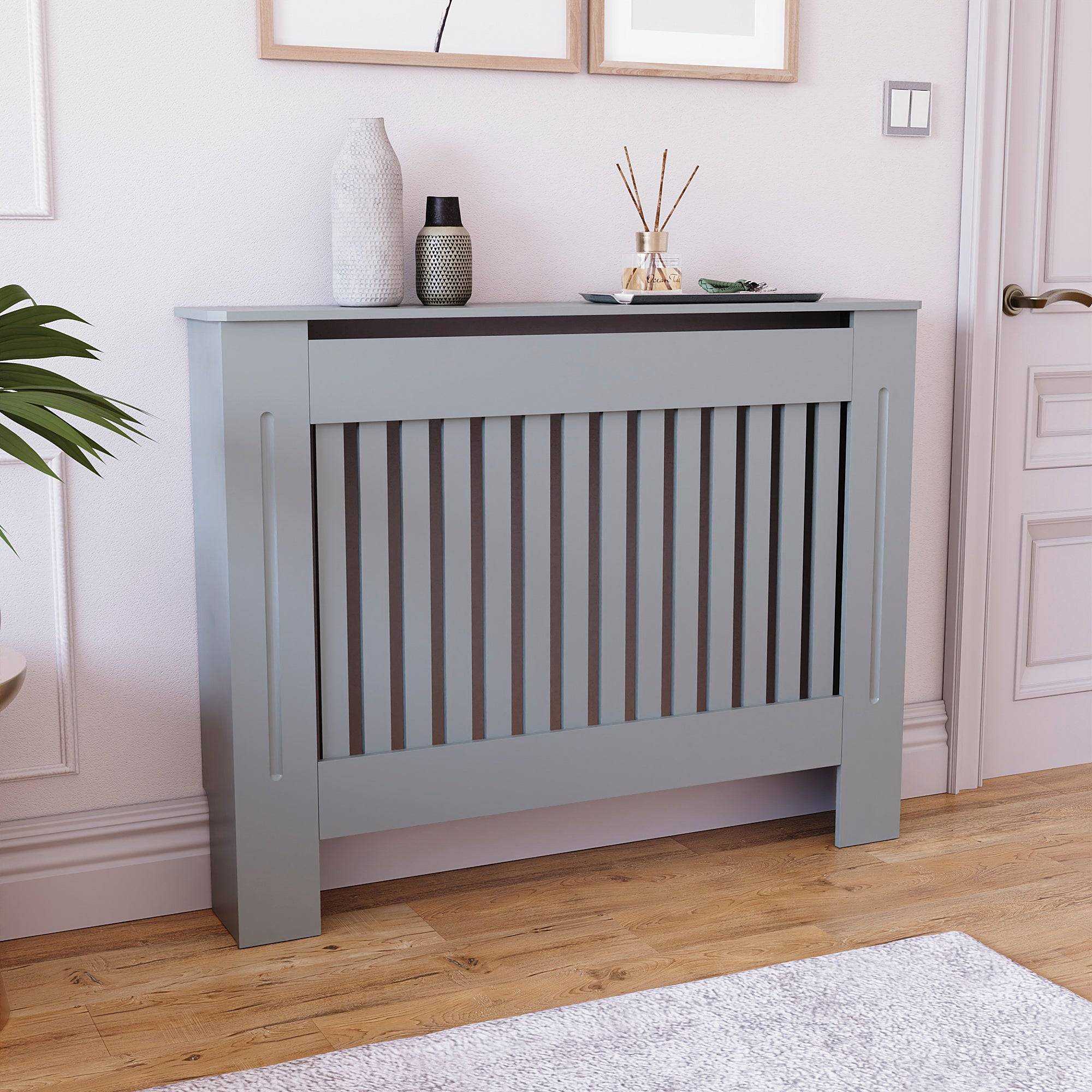 Vida Designs Chelsea Radiator Cover Grey