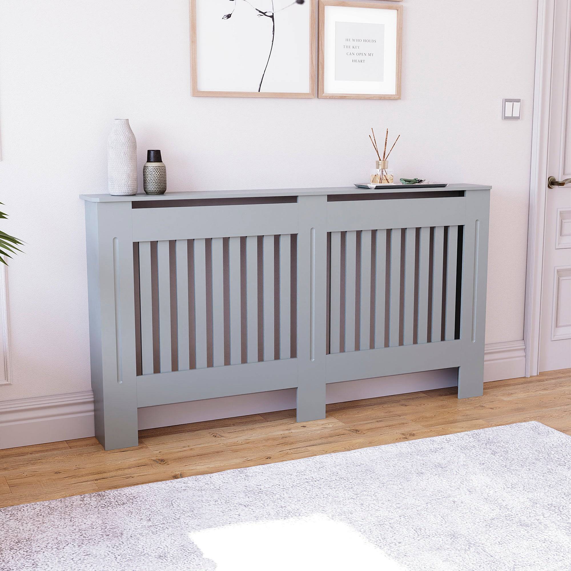 Vida Designs Chelsea Radiator Cover Grey