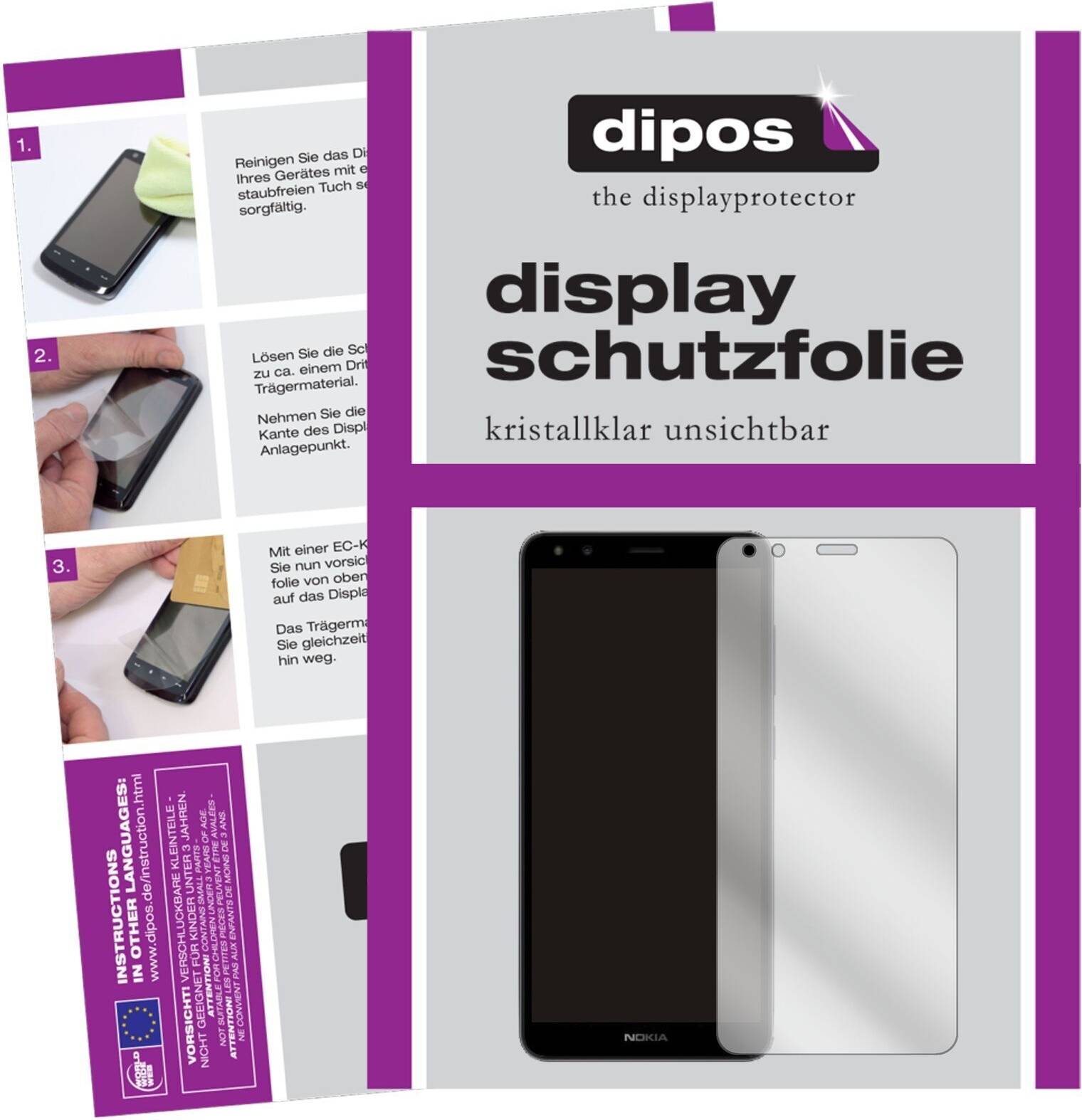 Dipos Screen Protector Nokia C01 Plus Crystal