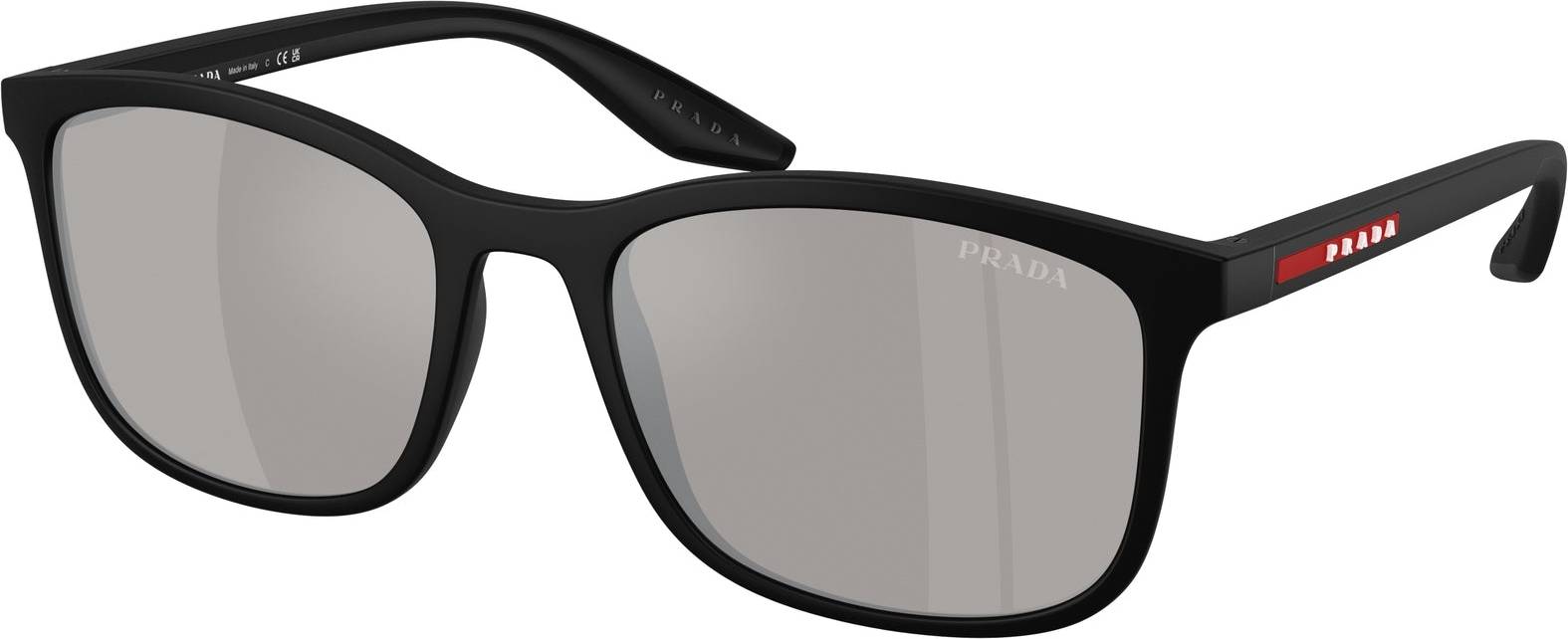 Prada Linea Rossa Solbriller Firkantede Sort - Sort