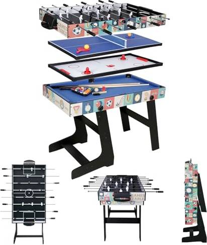HLC 4 In 1 Multi Combination Sport Table Set