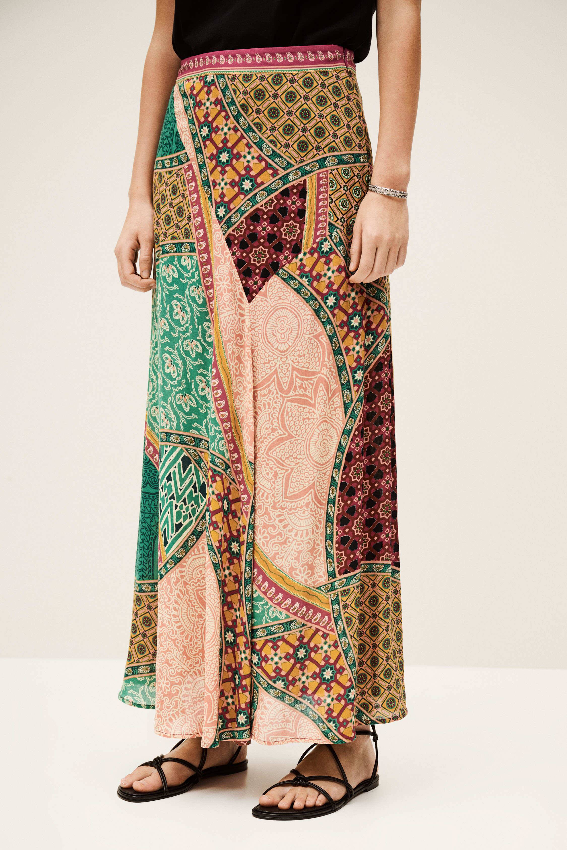 BA&SH Multicolour Fancy Nederdel - Flerfarvet