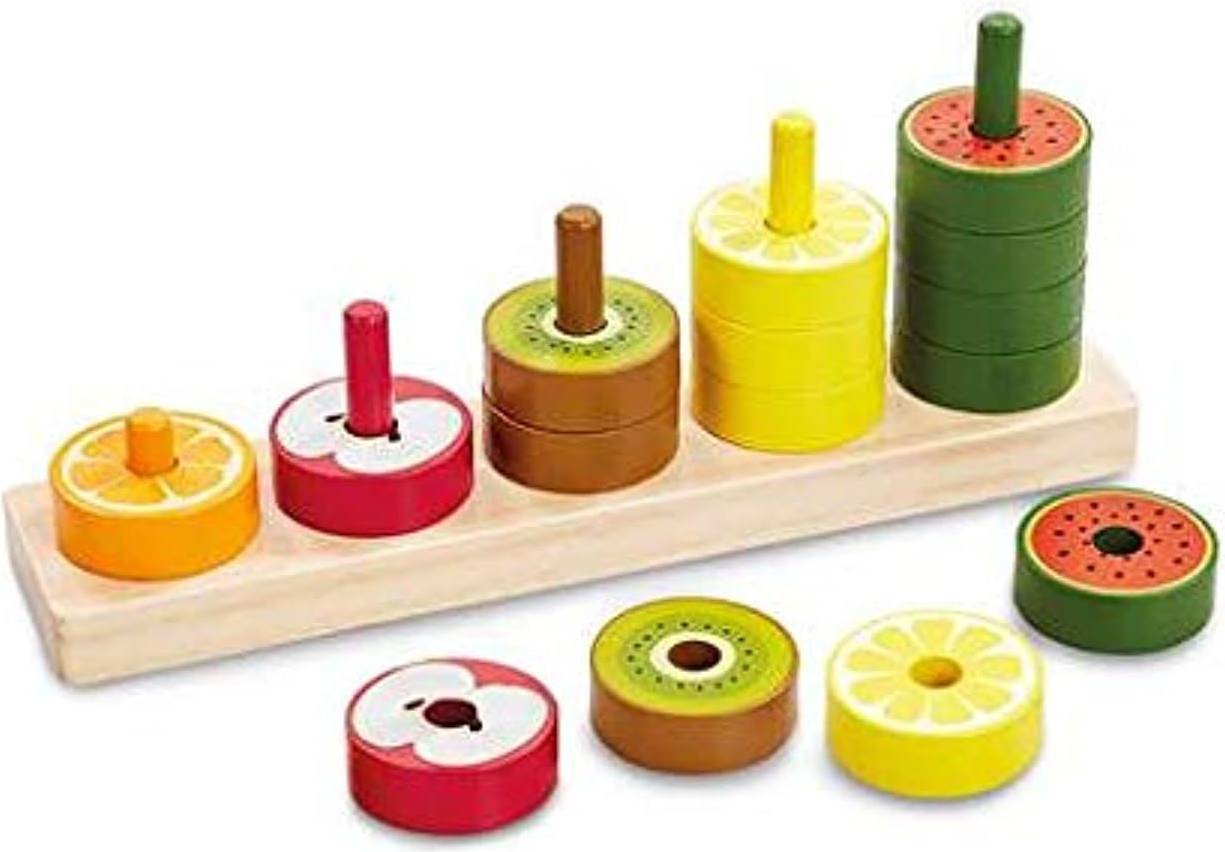 Stack and Count Fruit