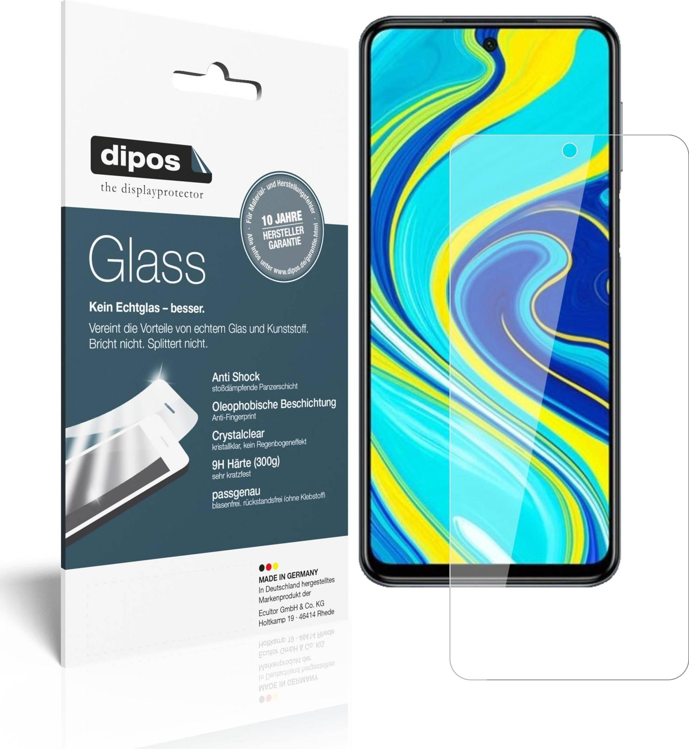 Dipos Screen Protector Redmi Note 9 Pro Flexible Glass