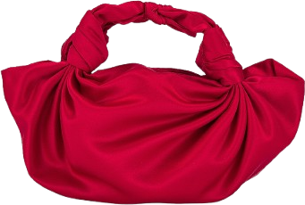 NLA Collection Knot Bag - Ruby Red