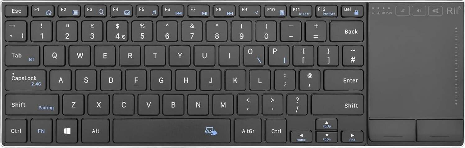 Wireless Keyboard with Trackpad
