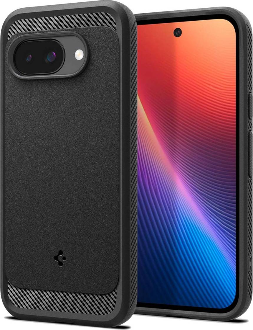 Spigen Rugged Armor MagSafe Google Pixel 9a Matte Black