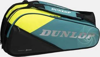 Dunlop SX Performance Racket Bag 8er Black Turquoise