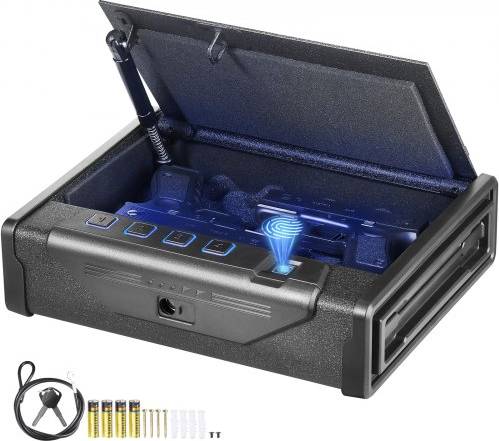 Vevor gun safe VEVOR Biometric Gun Safe with Three Access Methods