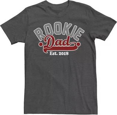Fathers day Men's Rookie Dad Father's Day Tee