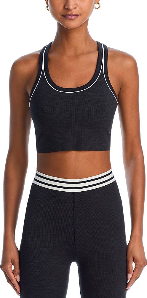 Active Rib Bralette - Heather Graphite