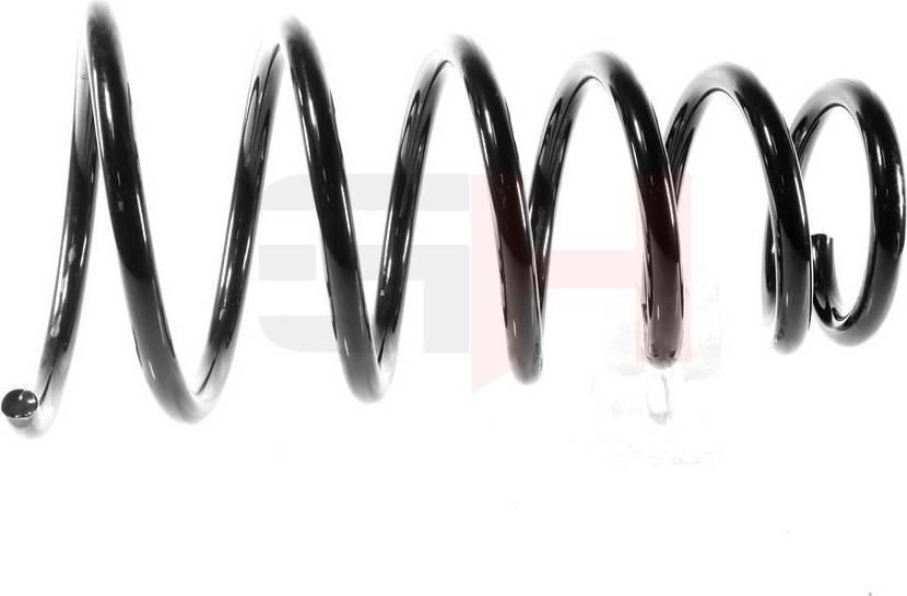 GH GH-223480 Coil Spring Rear Axle Left